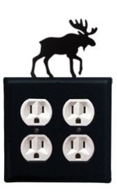 Moose - Double Outlet Cover