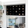 Jewelry Storage Mirror Cabinet With LED Lights,For Living Room Or Bedroom