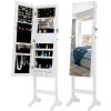 Jewelry Storage Mirror Cabinet With LED Lights,For Living Room Or Bedroom