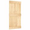 Door NARVIK 39.4"x82.7" Solid Wood Pine