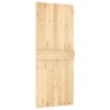 Door NARVIK 33.5"x82.7" Solid Wood Pine